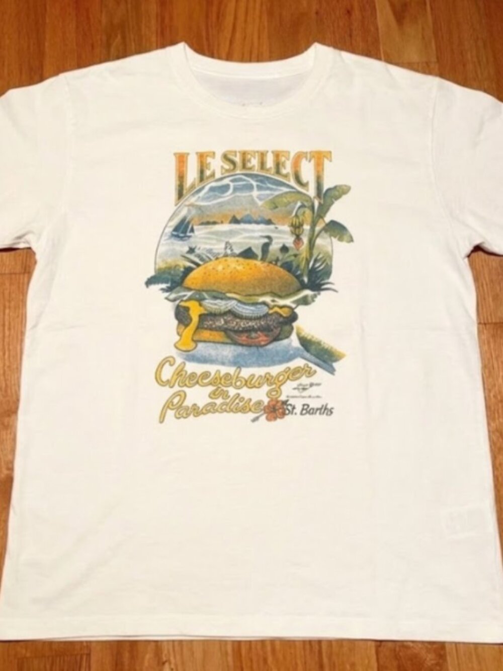 Le Select Cheeseburger in Paradise St. Barths Graphic T-Shirt